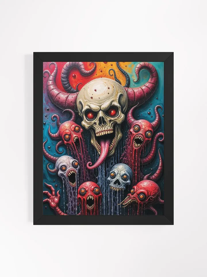 Eldritch Skulls Framed Print product image (4)
