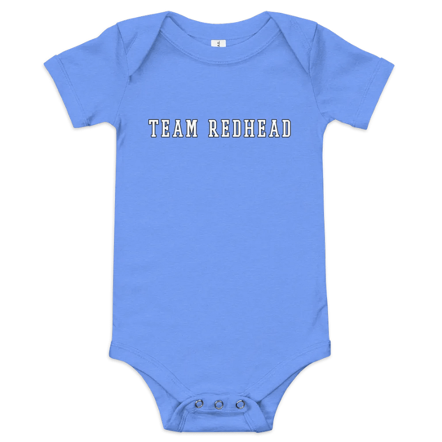 Baby TEAM REDHEAD Onesie product image (1)
