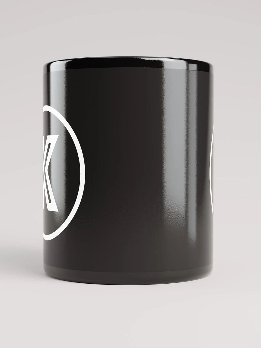 Black Glossy Mug with Logo product image (9)