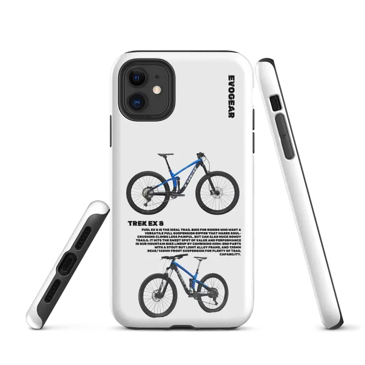White Ex 8 Gen 5 iPhone Case product image (1)