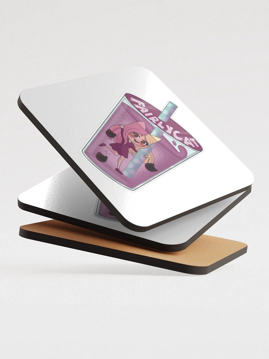 Bubble Tea Cat Coaster product image (4)