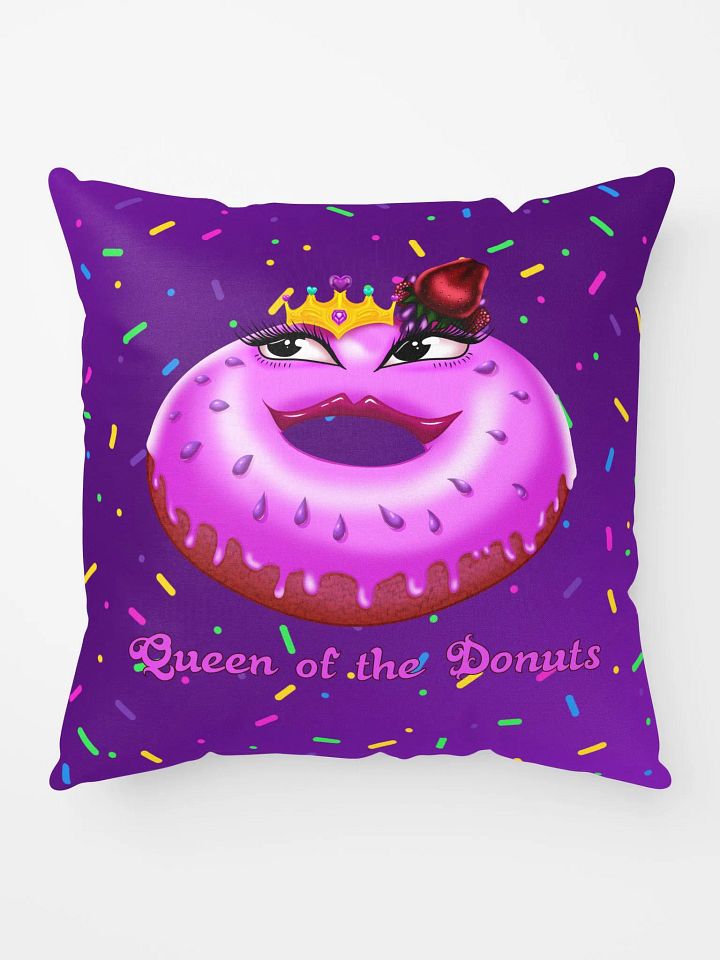 Queen of the Donuts Pillow product image (1)