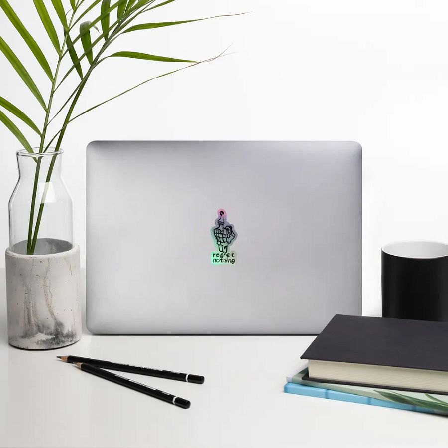 Regret Nothing Sticker product image (14)