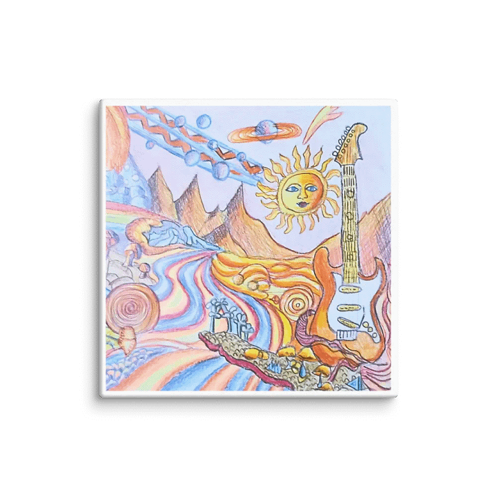 Psychedelic rock wall art product image (2)