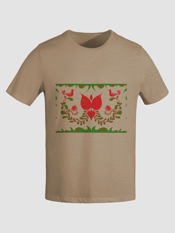 Symmetrical Hungarian Folk Art Birds Women's T-Shirt product image (1)