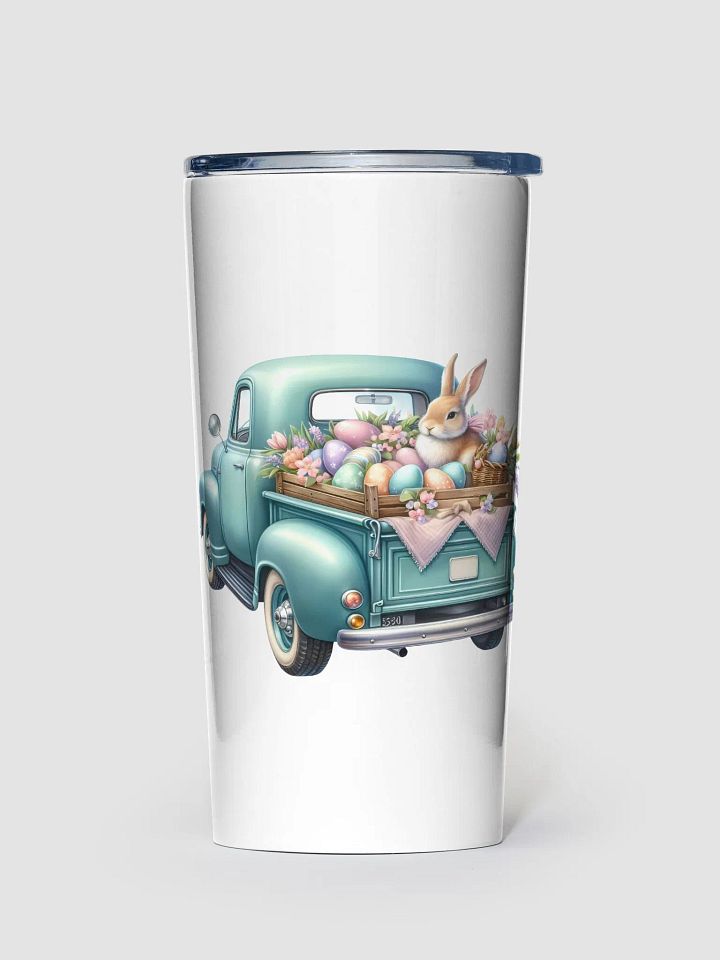 Green Pastel Easter Truck - Adult Tumbler product image (1)