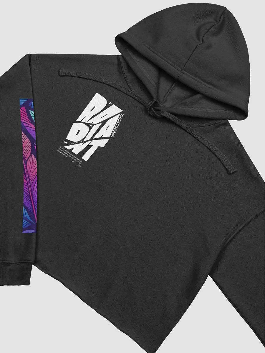 Empowered Essence: A Celebration of Self-Love: Fleece Crop Hoodie product image (3)