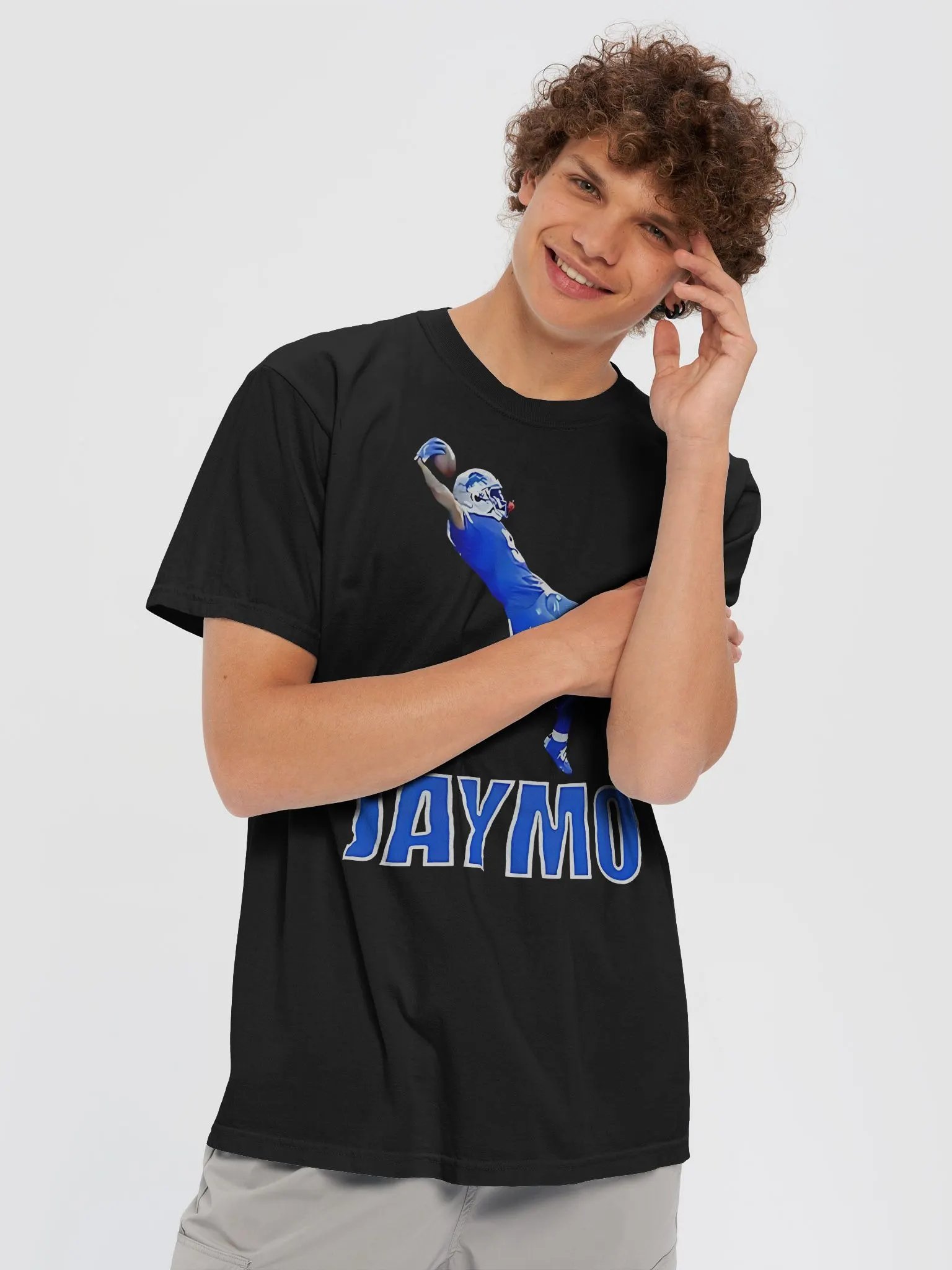 Jameson Williams Jaymo Detroit Lions NFL Shirt product image (6)