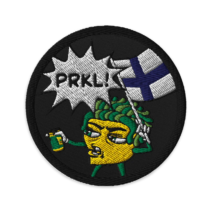 PRKL! embroidered patch product image (1)