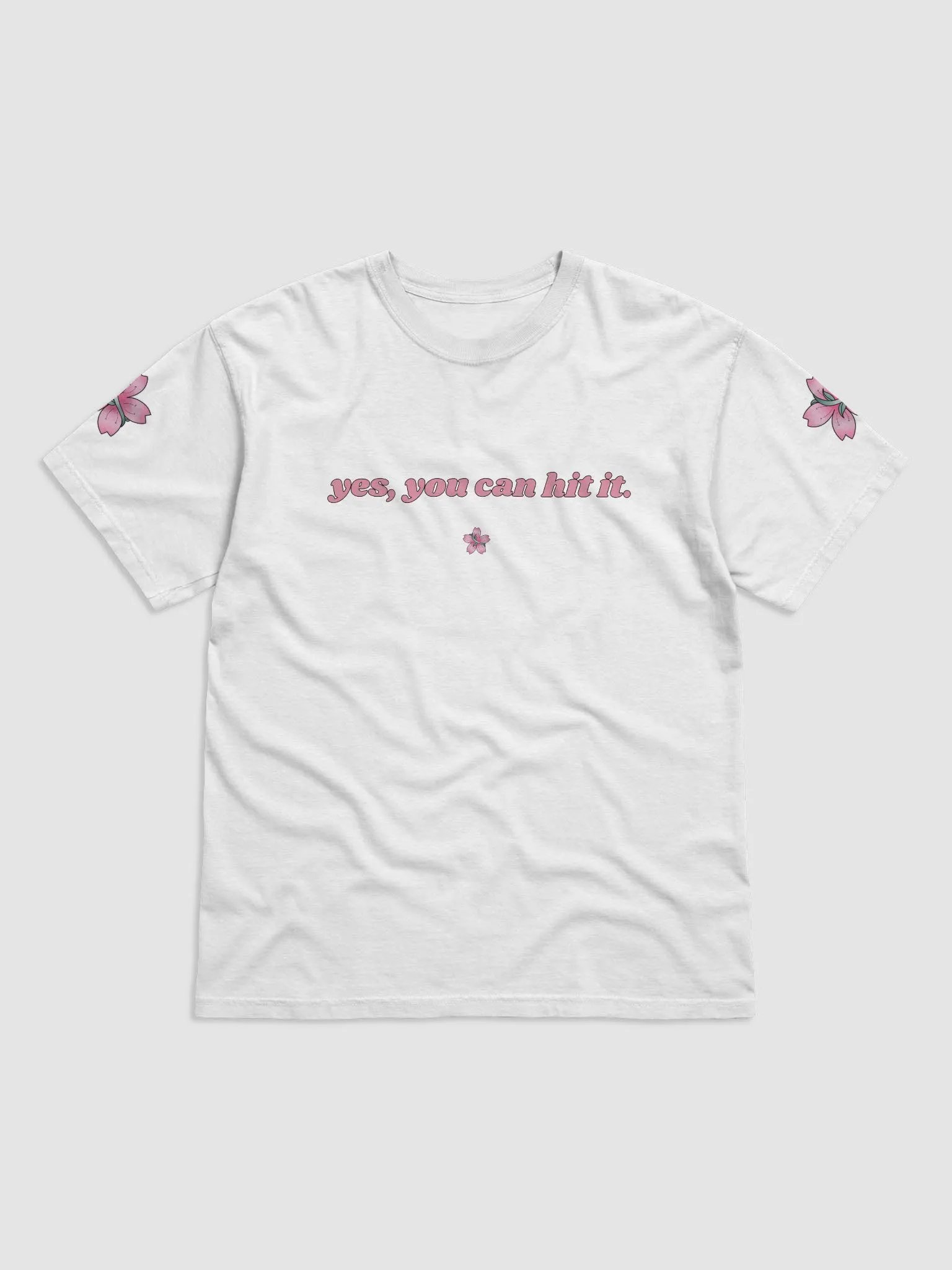 yes, you can hit it shirt product image (1)