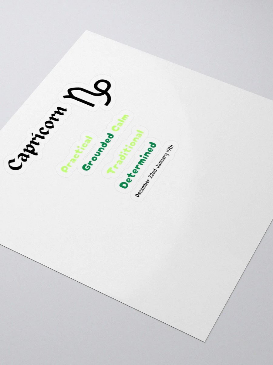 Capricorn Stickers product image (8)