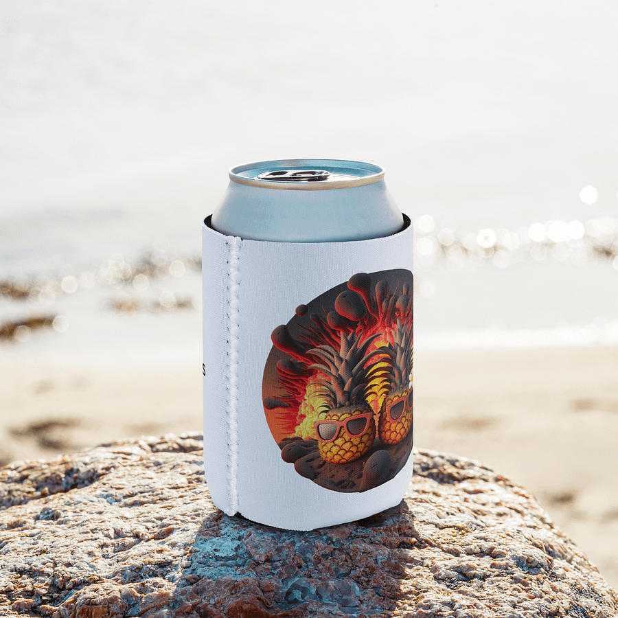 Two Pineapples Lava Logo Coozie product image (8)