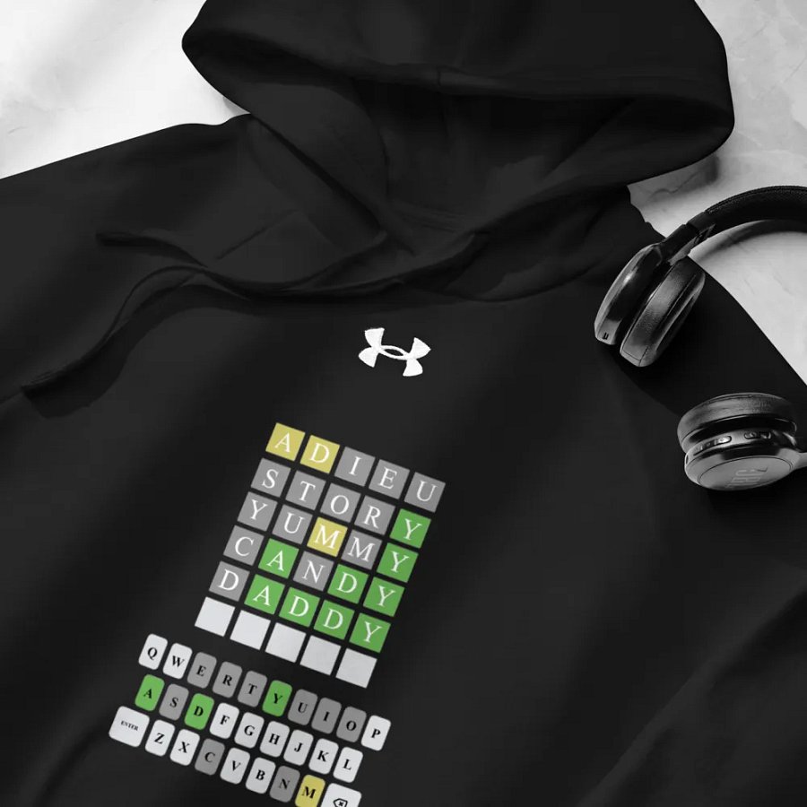 Wordle Under Armor Hoodie product image (5)