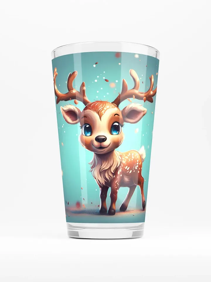 Reindeer Pint Glass product image (1)