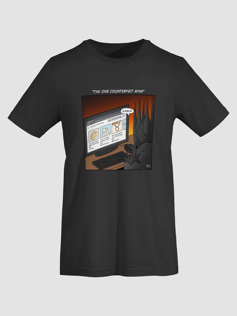 "The one counterfeit ring" soft t-shirt product image (7)