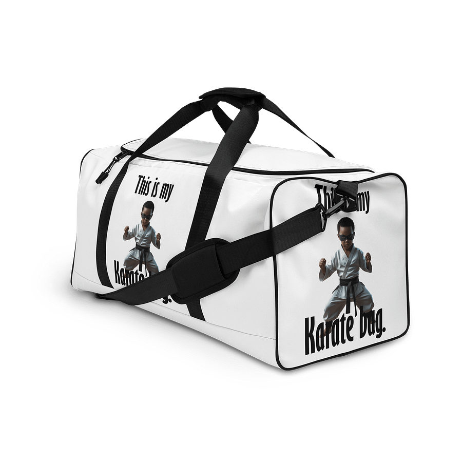Ninja-Inspired All-Over Print Duffle Bag product image (3)