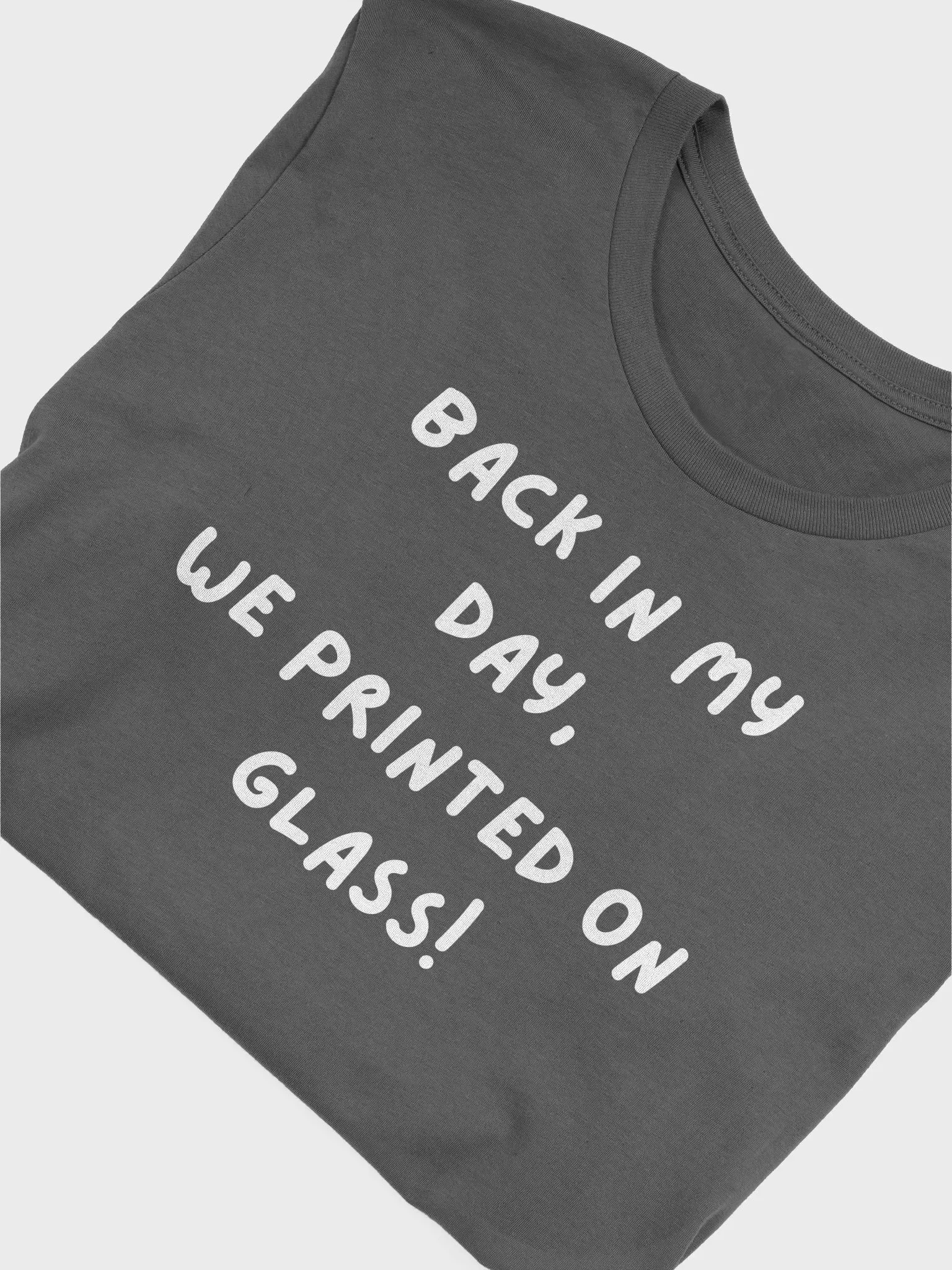 Printed on Glass Tee product image (5)