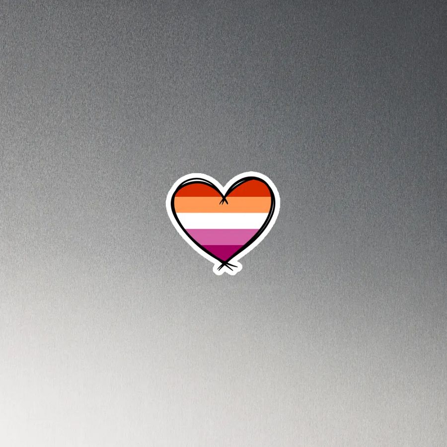 Lesbian Pride Magnet product image (4)