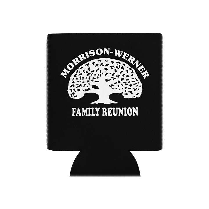 "Morrison-Werner Family Tree" Can Coozie (Black) product image (1)