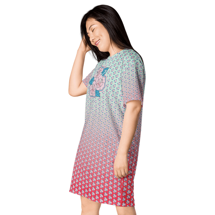 LGBTQIAP2S+ 2025, Trans Flower with Symbol, Tee Dress product image (3)