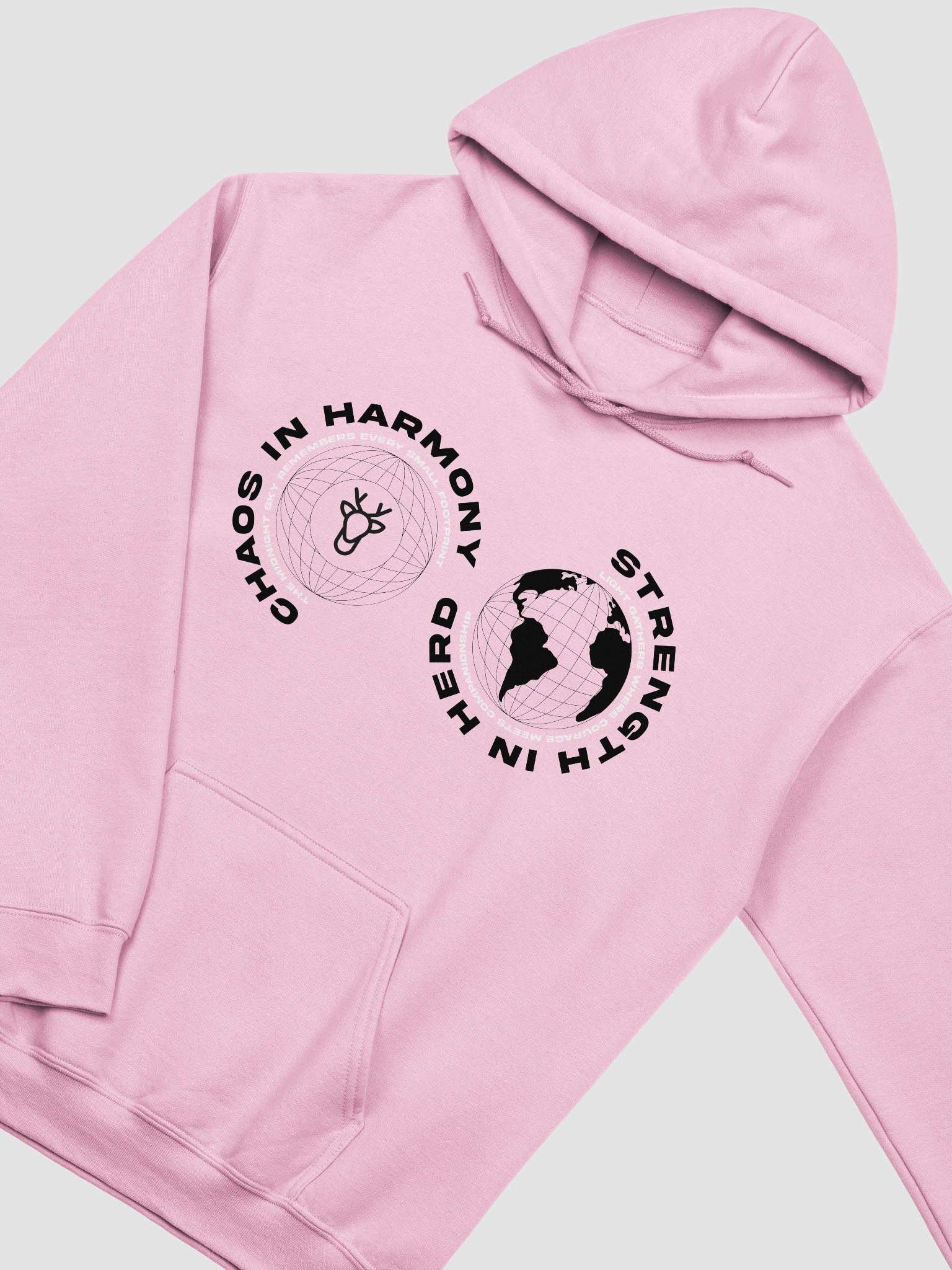 Neo-Bambi Unity Globe Bright Hoodie product image (3)