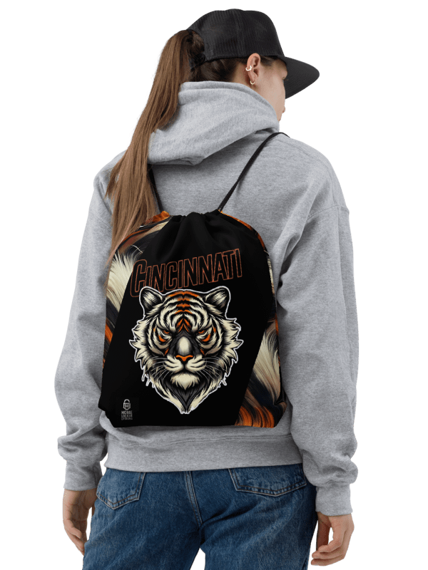 Drawstring Backpack | Cincinnati | Football | Home Locker product image (2)