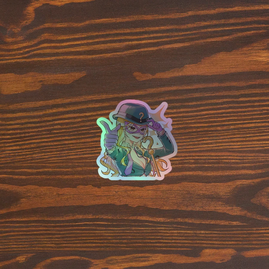 Riddle Me This HOLO Sticker product image (5)