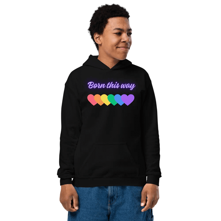 Youth Hoodie - Born This Way product image (1)