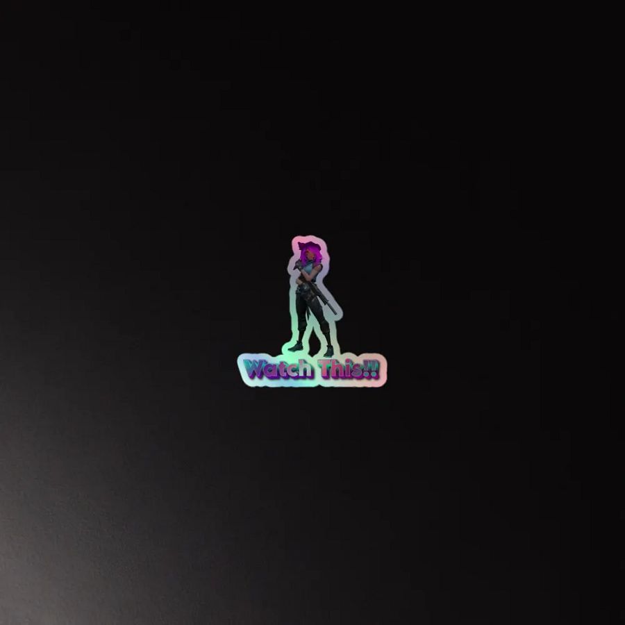 Jett Watch This!! Holographic Sticker product image (4)