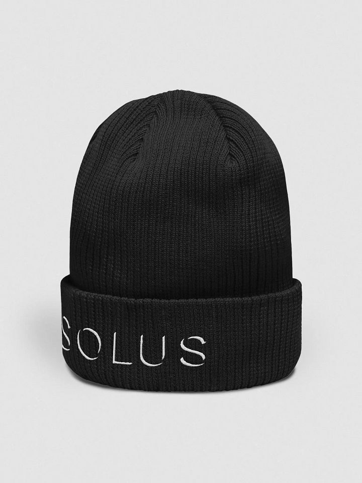 SOLUS EDITION - Ribbed Beanie product image (2)