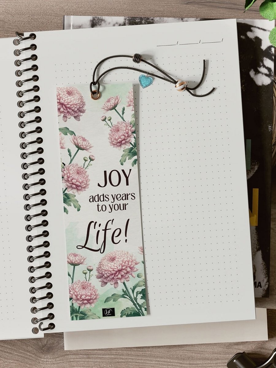 FREE Chrysanthemum Bookmark Printable, Inspirational Sayings With November's Birth Month Flower product image (2)