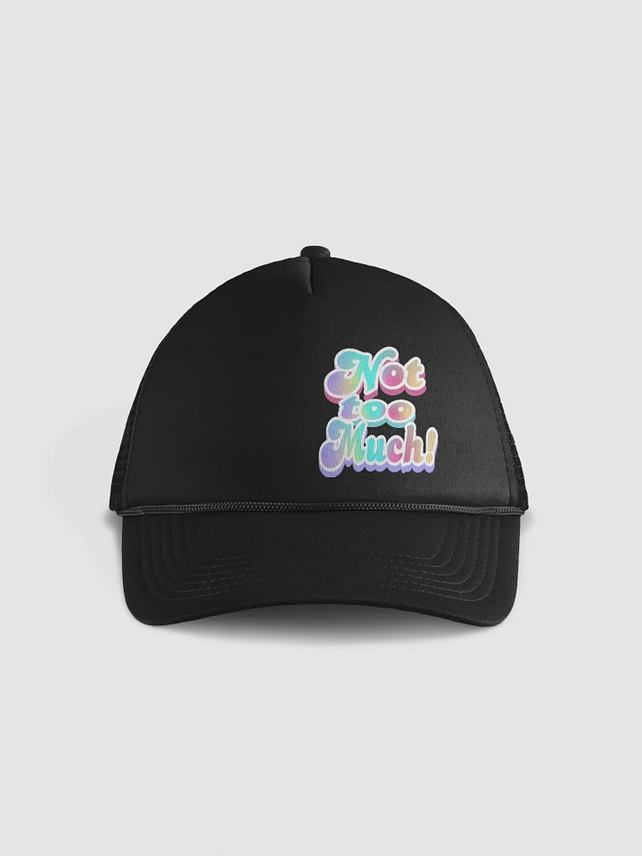 Not Too Much! Foam Trucker Hat product image (1)