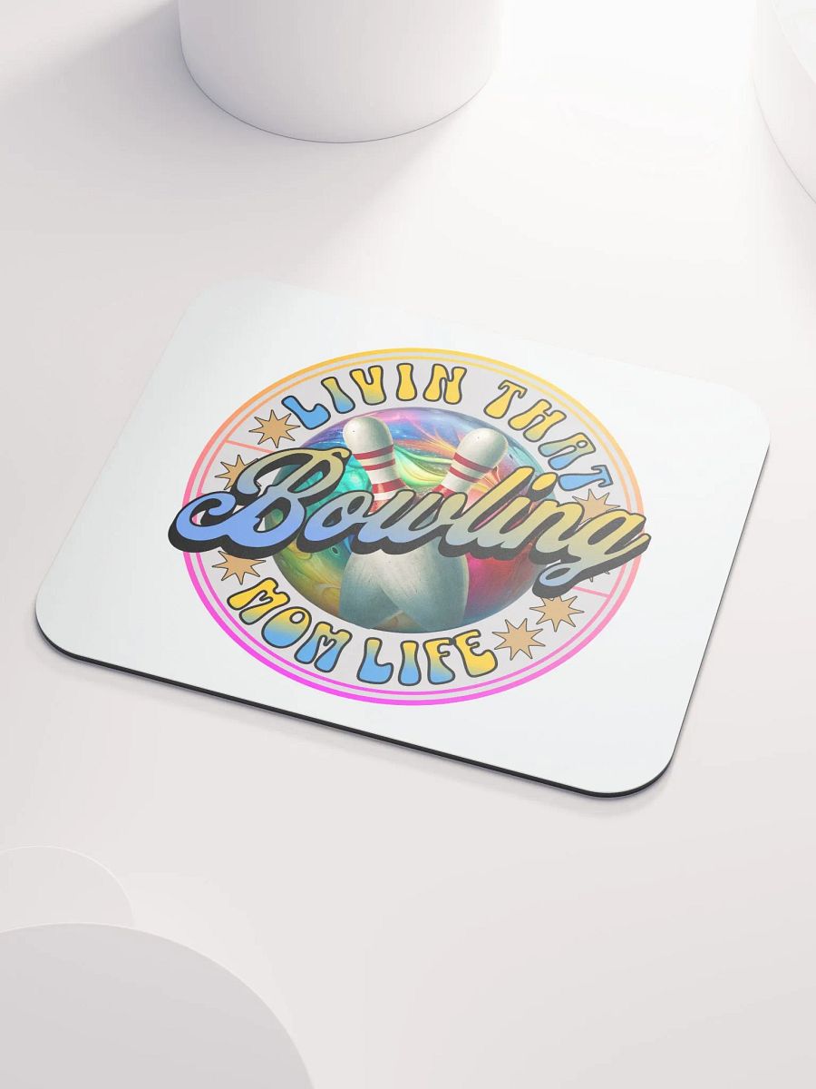 Liven That Bowling Mom Life Mouse Pad product image (3)
