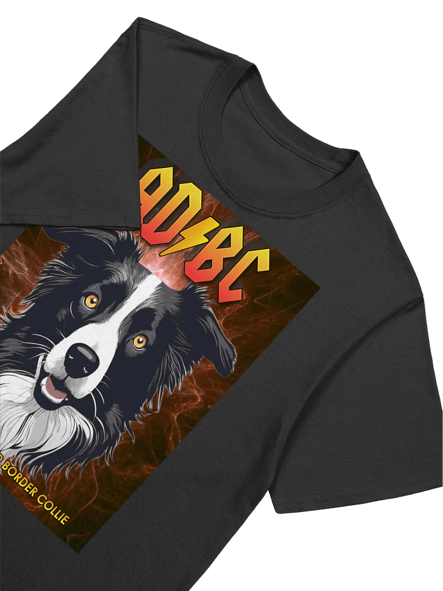 AD/BC Attention Deprived Border Collie Rock 'n' Roll T-Shirt product image (3)