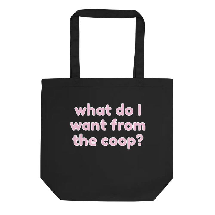 what do I want from the coop tote? product image (1)