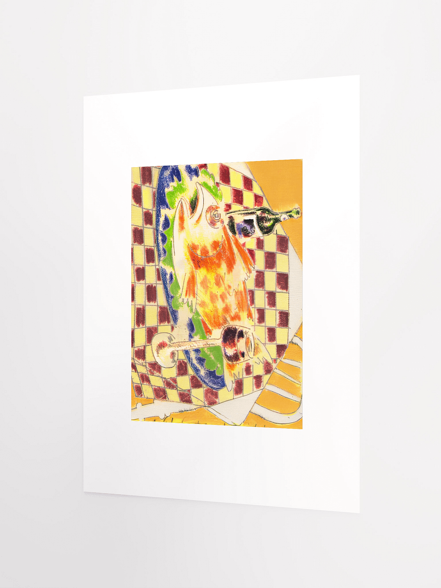 Feast with Checkered Cloth (undated) product image (3)