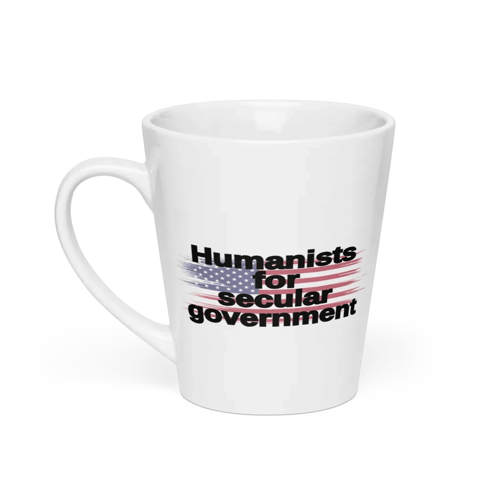 Humanists For Secular Government Latte Mug product image (1)