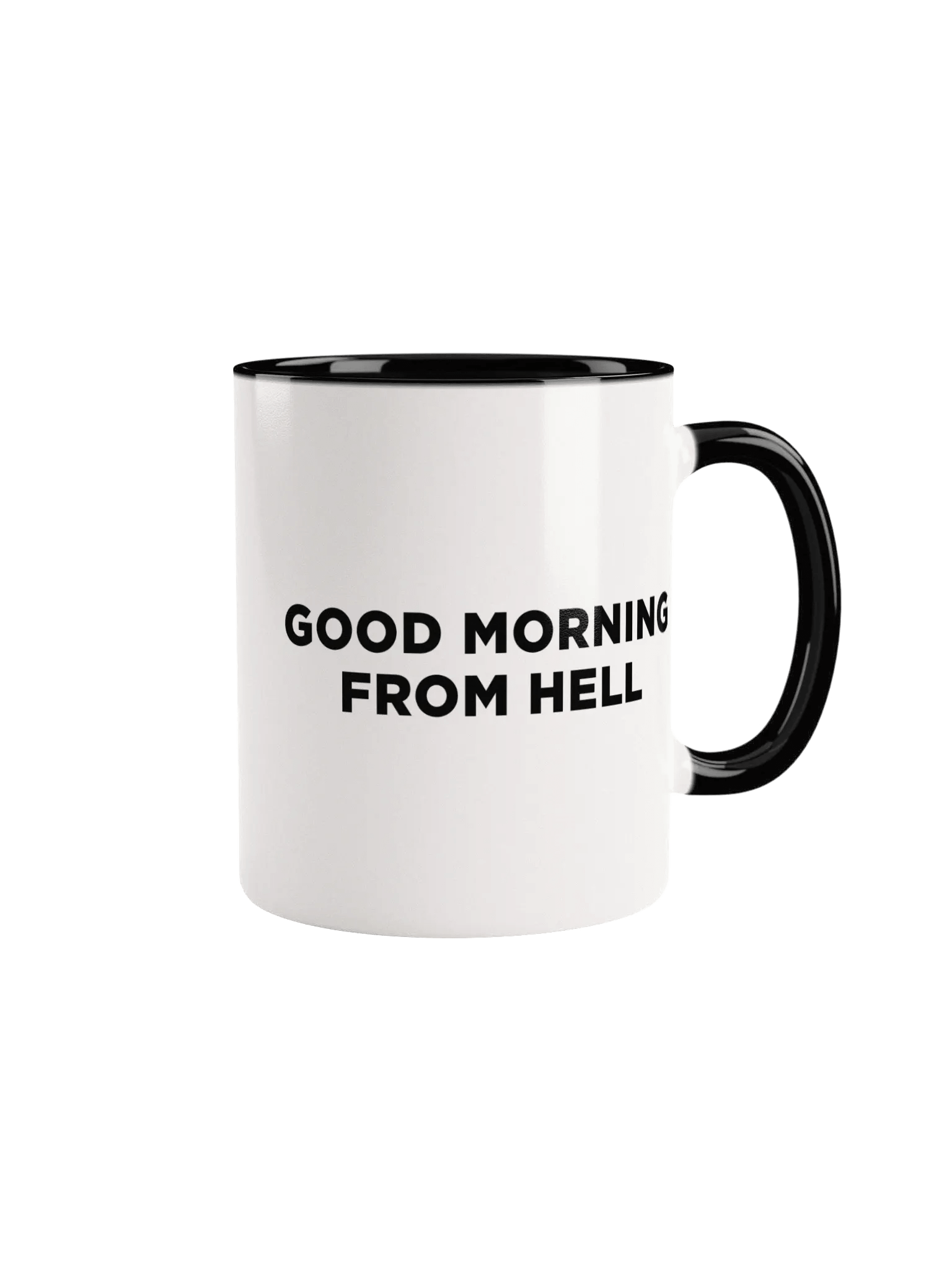 Good Morning From Hell Mug (with pretty colors) product image (1)