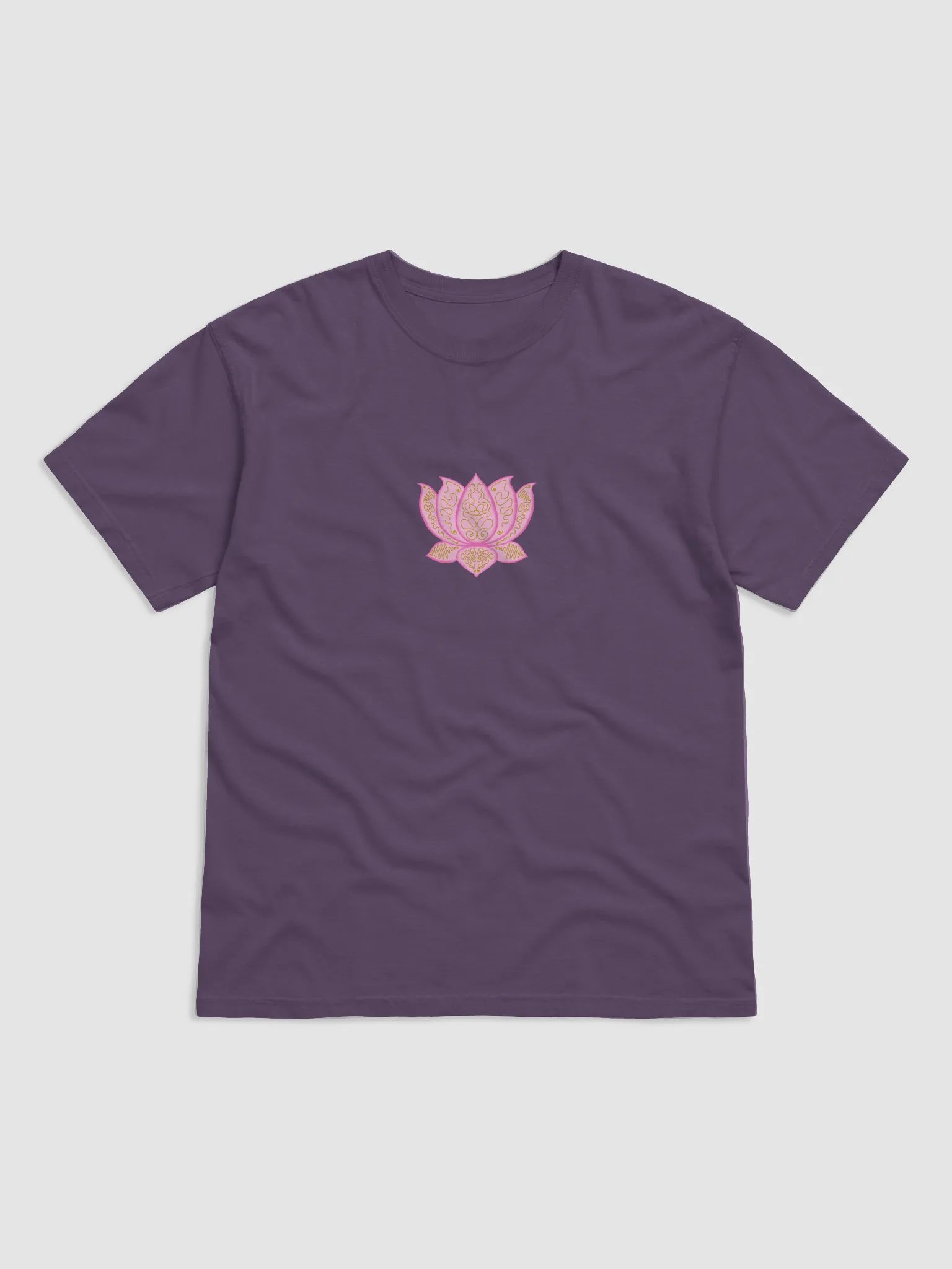 Golden Lotus Ornate T-Shirt product image (1)