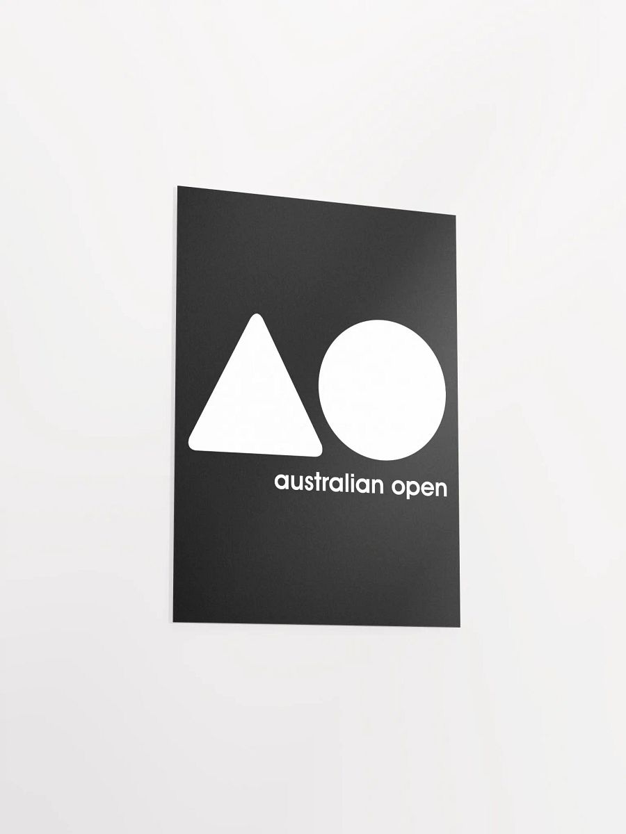 Minimalist Australian Open Logo Poster product image (37)