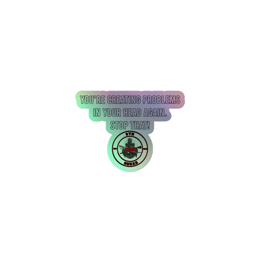Creating Problems - Holo Sticker product image (1)