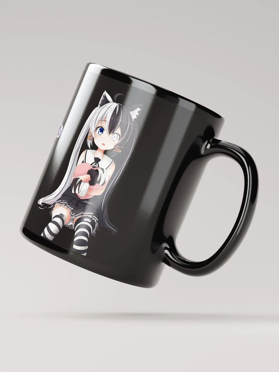 All Black Mug - Byakko Heart Pillow Edition product image (3)