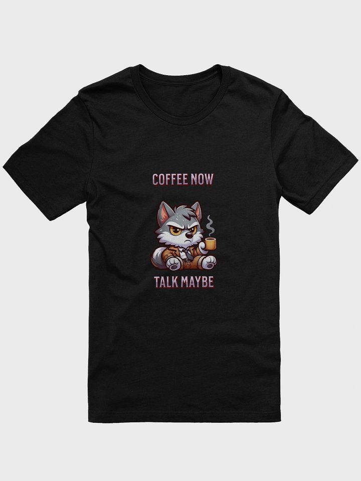 GRUMPY GREY WOLF COFFEE NOW TALK MAYBE product image (5)