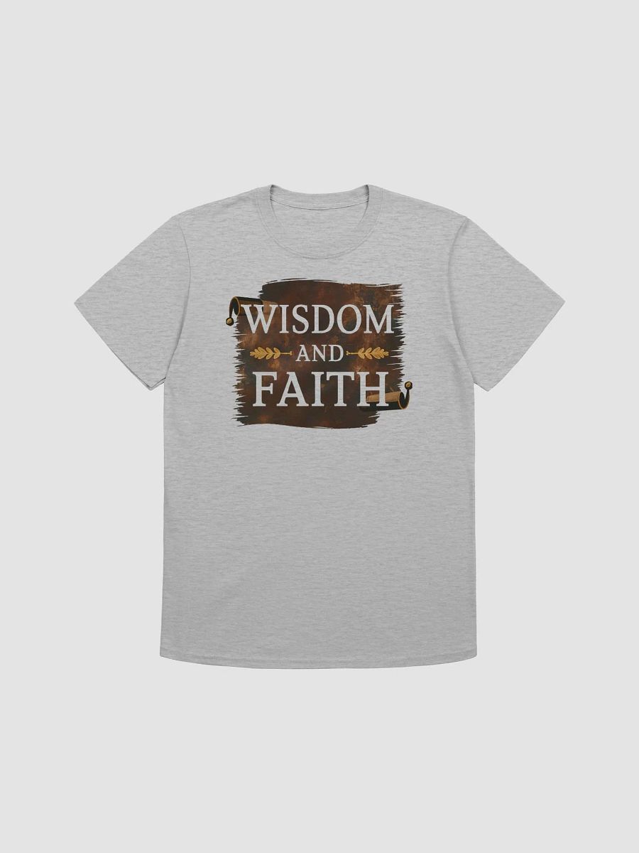 Wisdom and Faith Unisex T-Shirt product image (1)