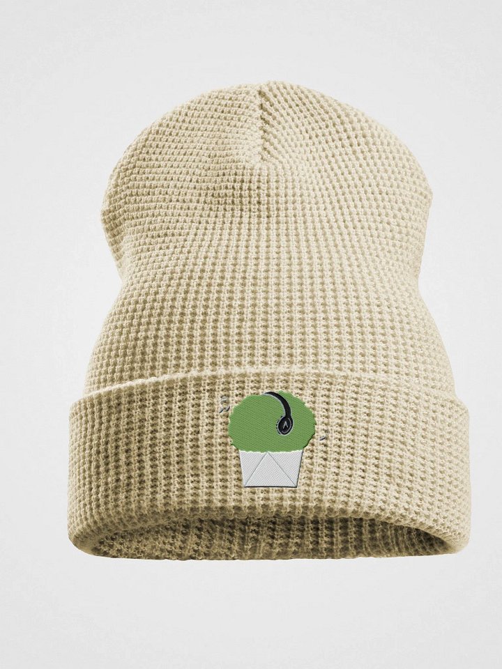 Plant Vibes Waffle Knit Beanie product image (1)