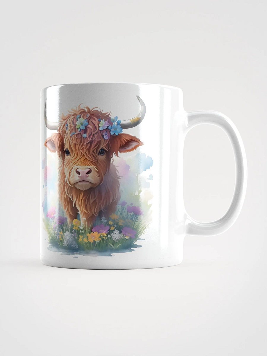 Whimsical Highland Cow Mug product image (1)
