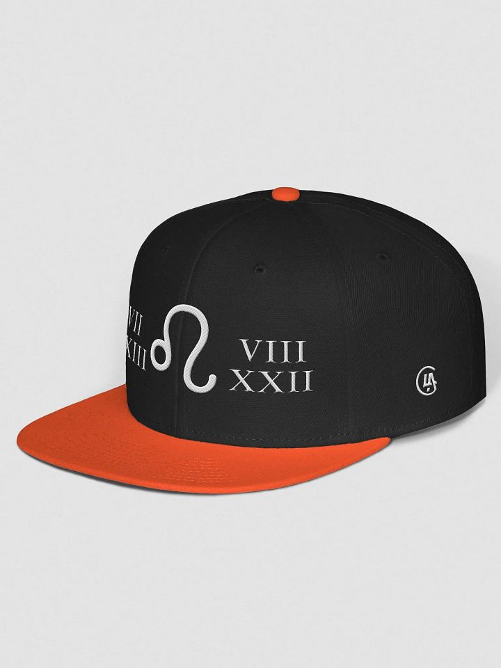 Leo Zodiac Sign "Courage" : Fierce Heart Snapback Cap product image (2)