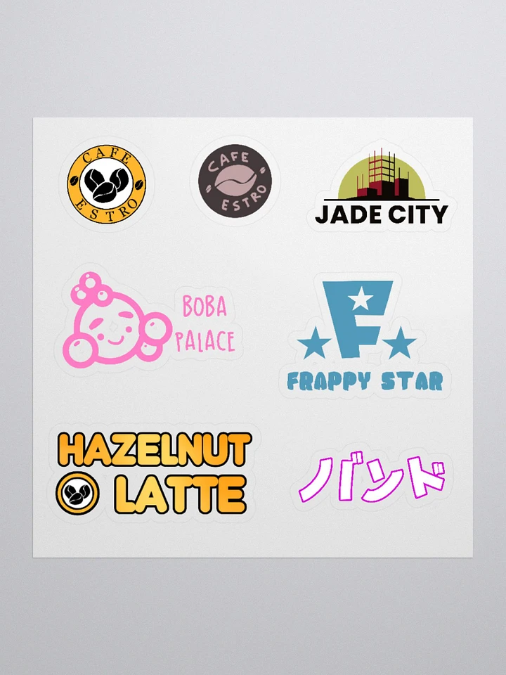 Logos - Sticker Set 01 - Hazelnut Latte product image (1)