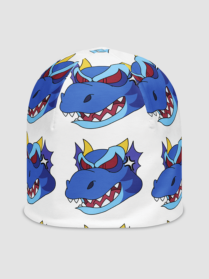 Lotta Angry Blue Dragon All-Over Print Beanie product image (1)
