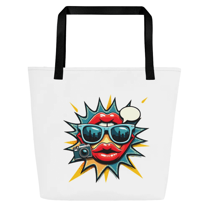 City Chic Lips Tote Bag product image (1)